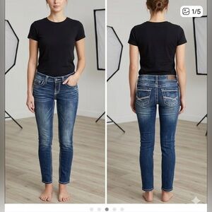 BKE Stella Slim Fit Jeans - Size 26 - Inseam approximately 25”